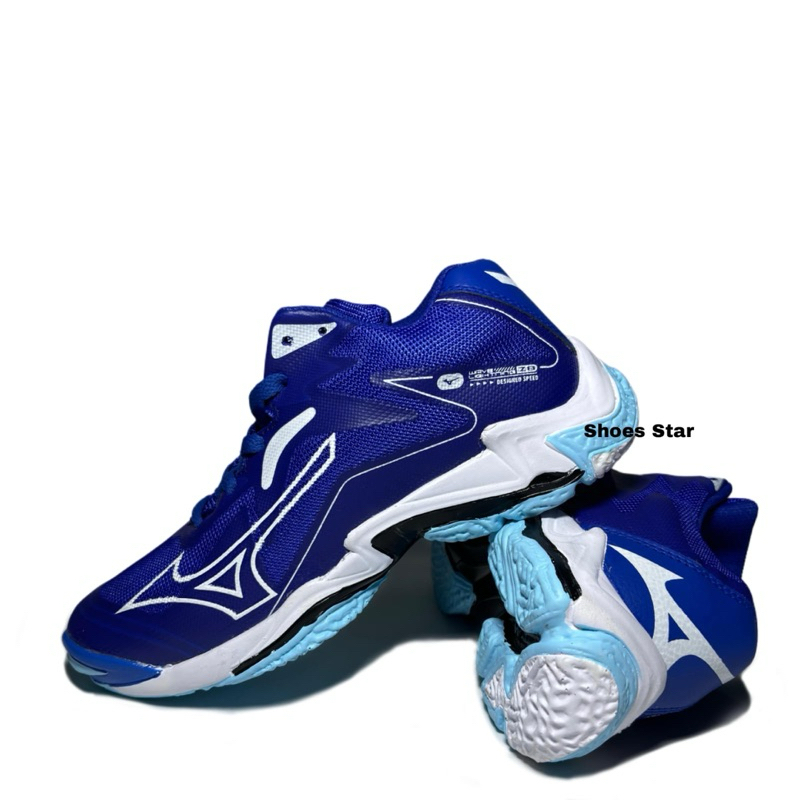 MIZUNO รองเท้าวอลเลย์บอล มิซูโน่ คลื่น ฟ้าผ่า Z8 / รองเท้าวอลเลย์บอลชายและหญิง / รองเท้ากีฬา ไม่จําก