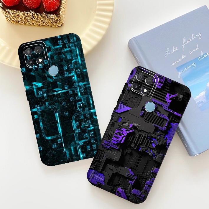 เคส Oppo A15/A15s/A35 Abstract Motif - เคส Procamera - ตัวป้องกัน HP - เคสสําหรับโทรศัพท์มือถือทุกปร