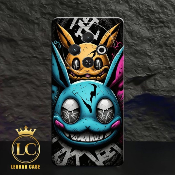 เคสสําหรับ TECNO SPARK 30C เคส ล่าสุด 2024 motif [MA POKEMON 2] เคสกันชนแบบยืดหยุ่นระดับพรีเมียม