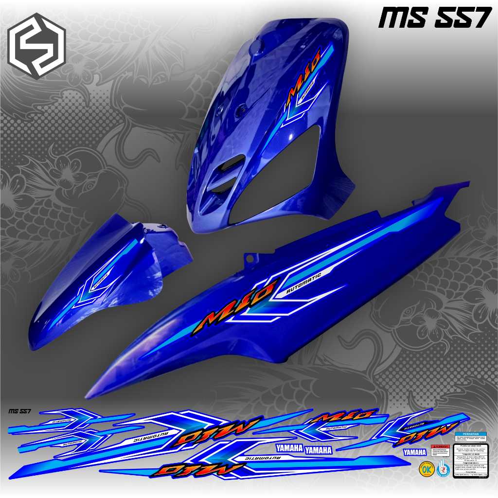 STRIPING MIO SPORTY mio smile graphic variation thailand MS 557 / MS 562