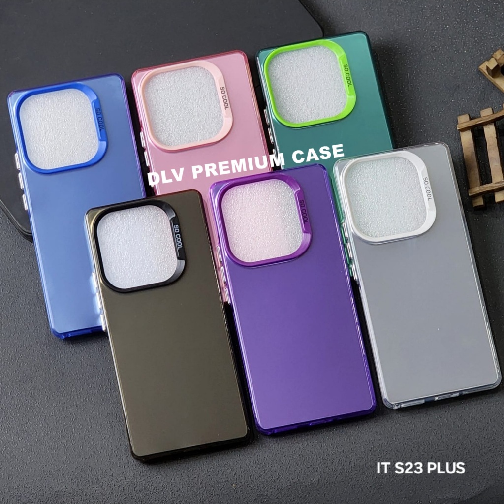 ITEL S23 PLUS CASE IMD HYBRID PLATE HOLOGRAM CASE SOCOOL ITEL S23 PLUS SC-1