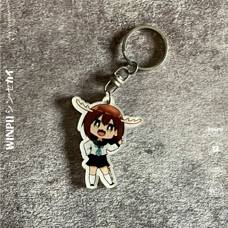 พวงกุญแจอะคริลิค Noko Shikanoko Anime Shikanoko Nokonoko Koshitantantantan