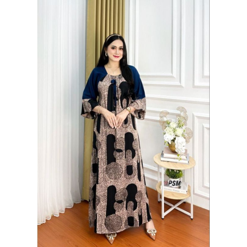 FUJI DRESS / LEOPARD BELL DRESS / DANATWENDA BATIK