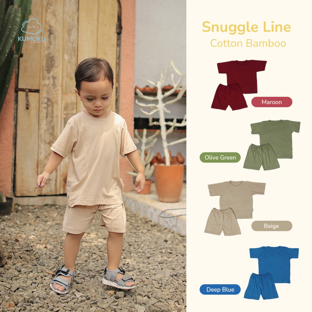 Kumoku Snuggle Line Cotton Bamboo