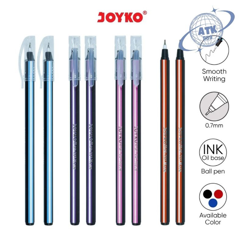 Joyko Bp-327 Maze 0.7mm Ball Pen 12 ชิ้น