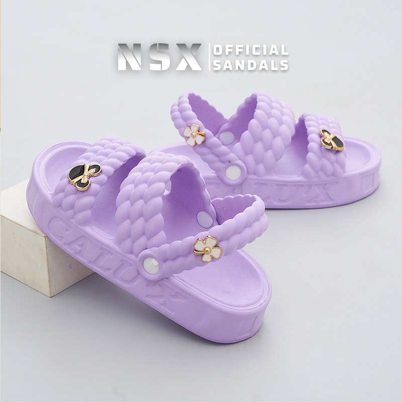 NSX ใหม่ล่าสุด 2025 รองเท้าแตะเด็กผู้หญิงรองเท้าแตะเยลลี่สําหรับเด็กรองเท้าแตะเด็กผู้หญิง ฟูจิ รองเท
