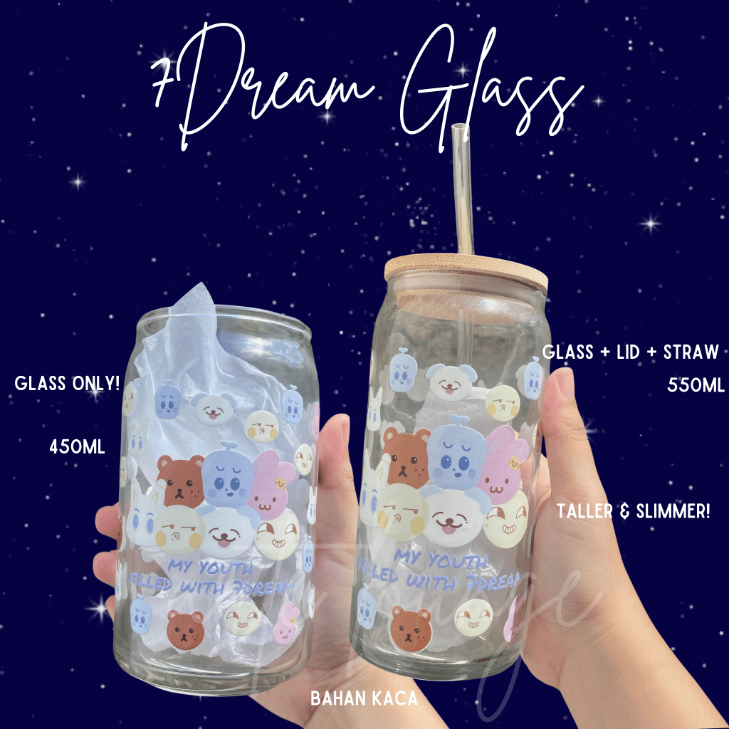 NCT DREAM 7Dream Glass KPop 500mL ของขวัญ NCT Dream Kpop
