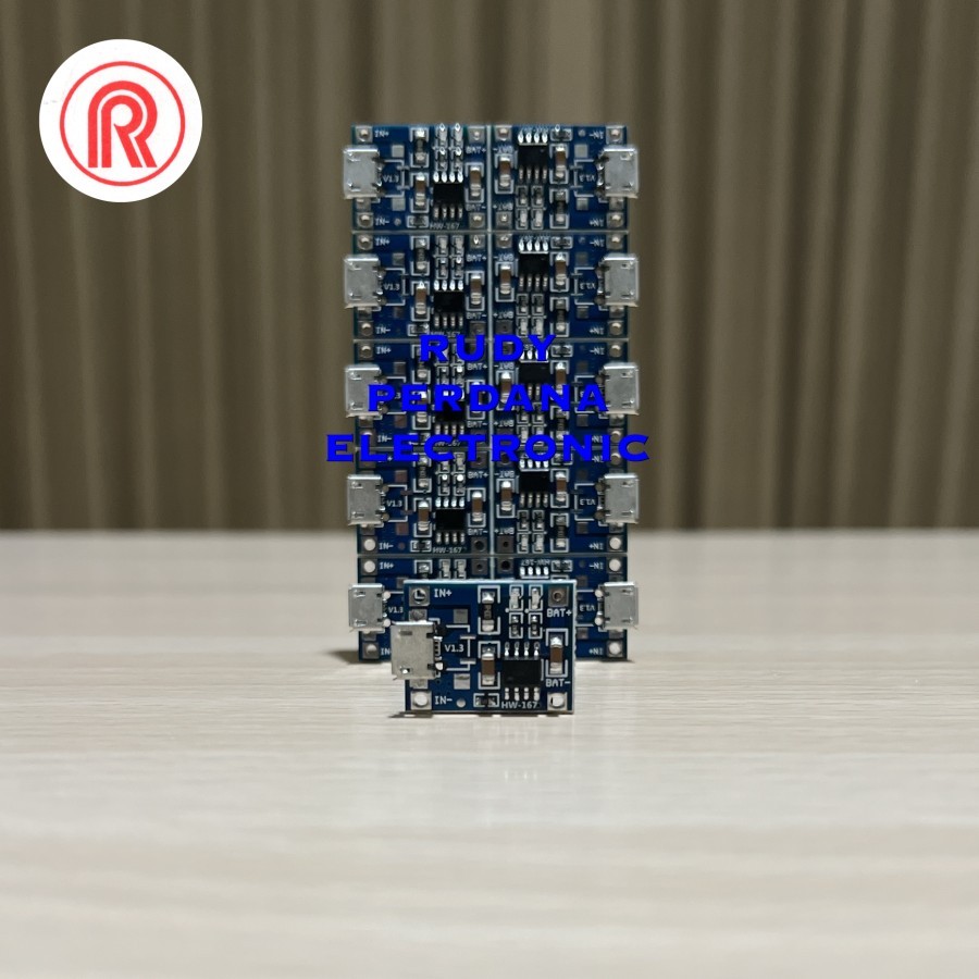 Pcb CHARGER โมดูล 5V 5 VOLT 1A 1 CAMPERE TP4056 MICRO USB แบตเตอรี่ POWER BANK LITHIUM LI ION 18650 