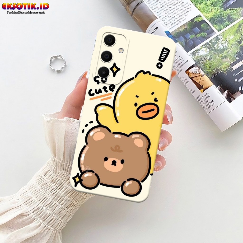 เคส Samsung A16 - เคส Samsung A16 - เคสแฟชั่น - Samsung A16 Silicone - Cool and Cute Motips - Samsun