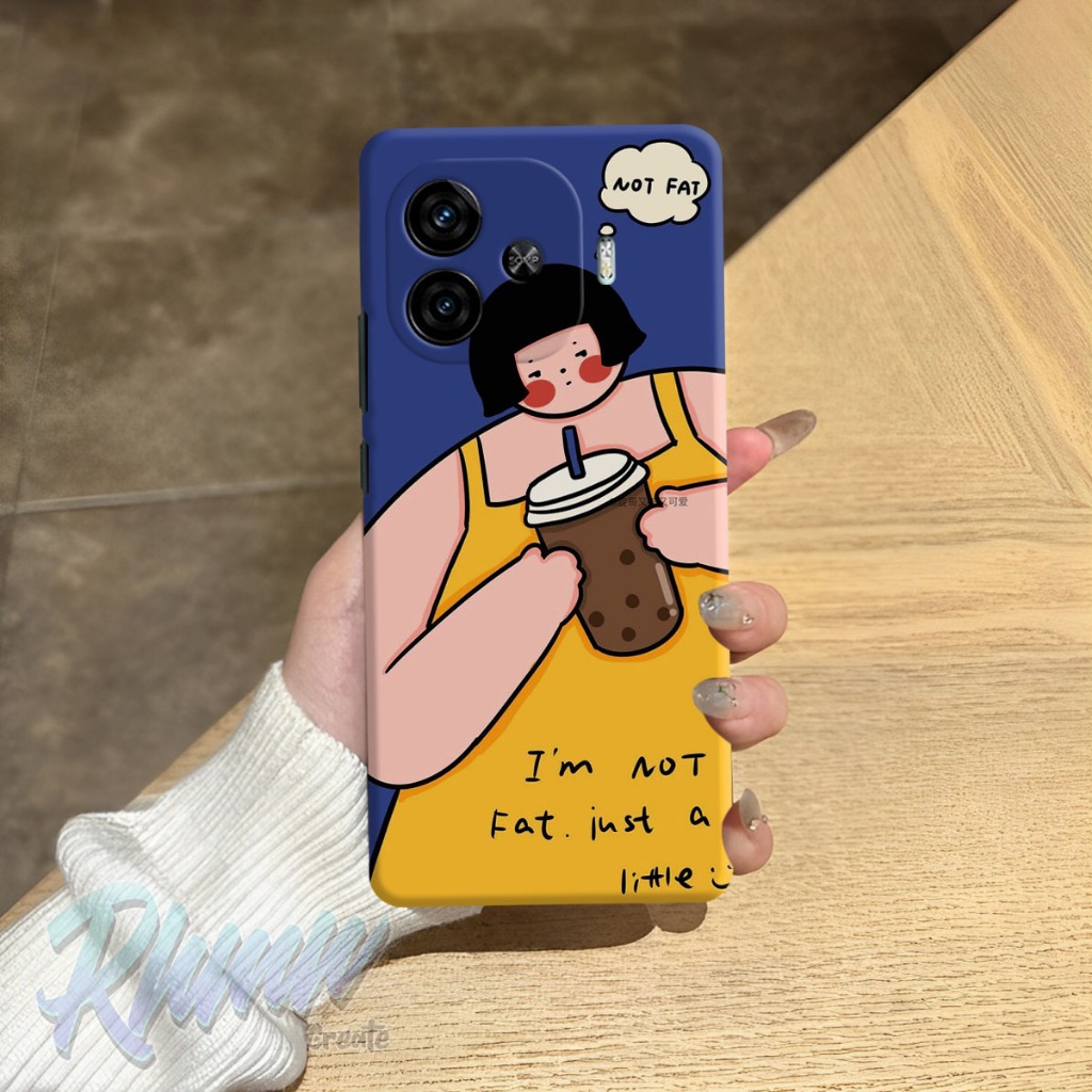 HP Softcase IQOO Z9 - IQOO Z9 TURBO - IQOO Z9X - วัสดุยางยืดหยุ่น - Cool Motif - ซิลิโคนยืดหยุ่น - I