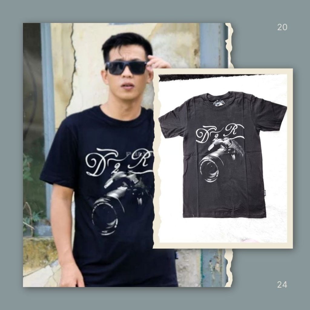My Style D2R Seven Three Cotton Soft T-Shirt & Modern D2R เสื้อผ้าสําหรับวัยรุ่นและผู้ใหญ่
