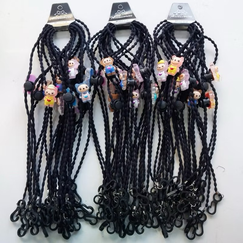 DOLL CHARACTER MASK STRAP | CUTE DOLL CHARACTER MASK CONNECTOR