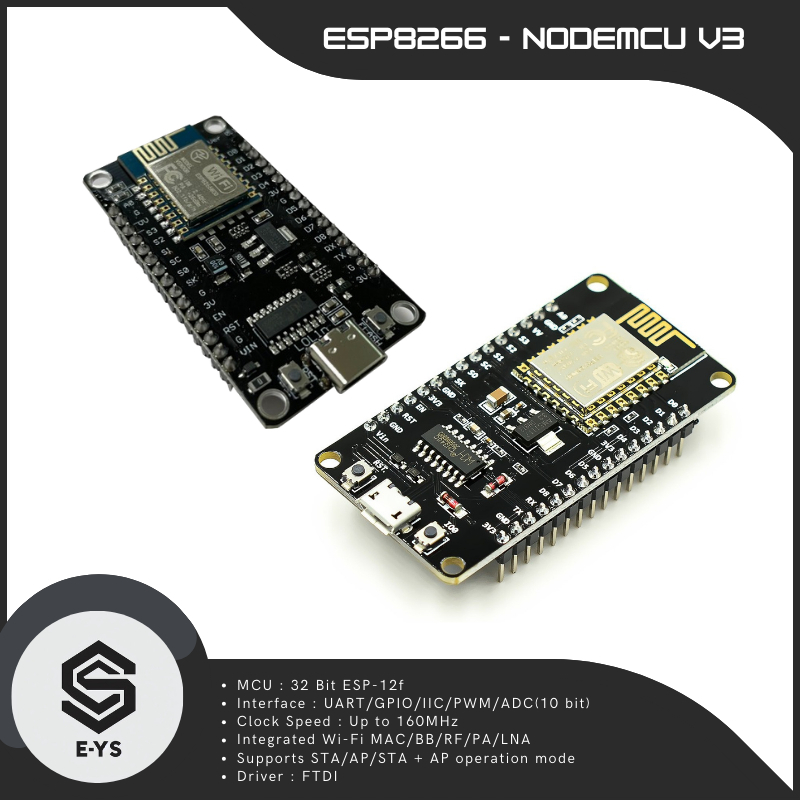 ESP8266 - NodeMCU LUA WiFi V3