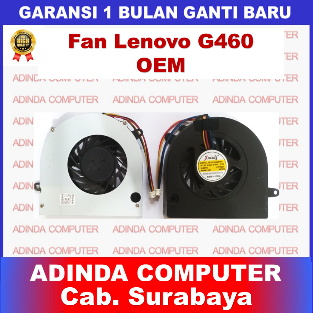 Lenovo G460 G460A G560 G565 Z460 Z460A Z465 Z560 พัดลมระบายความร้อน