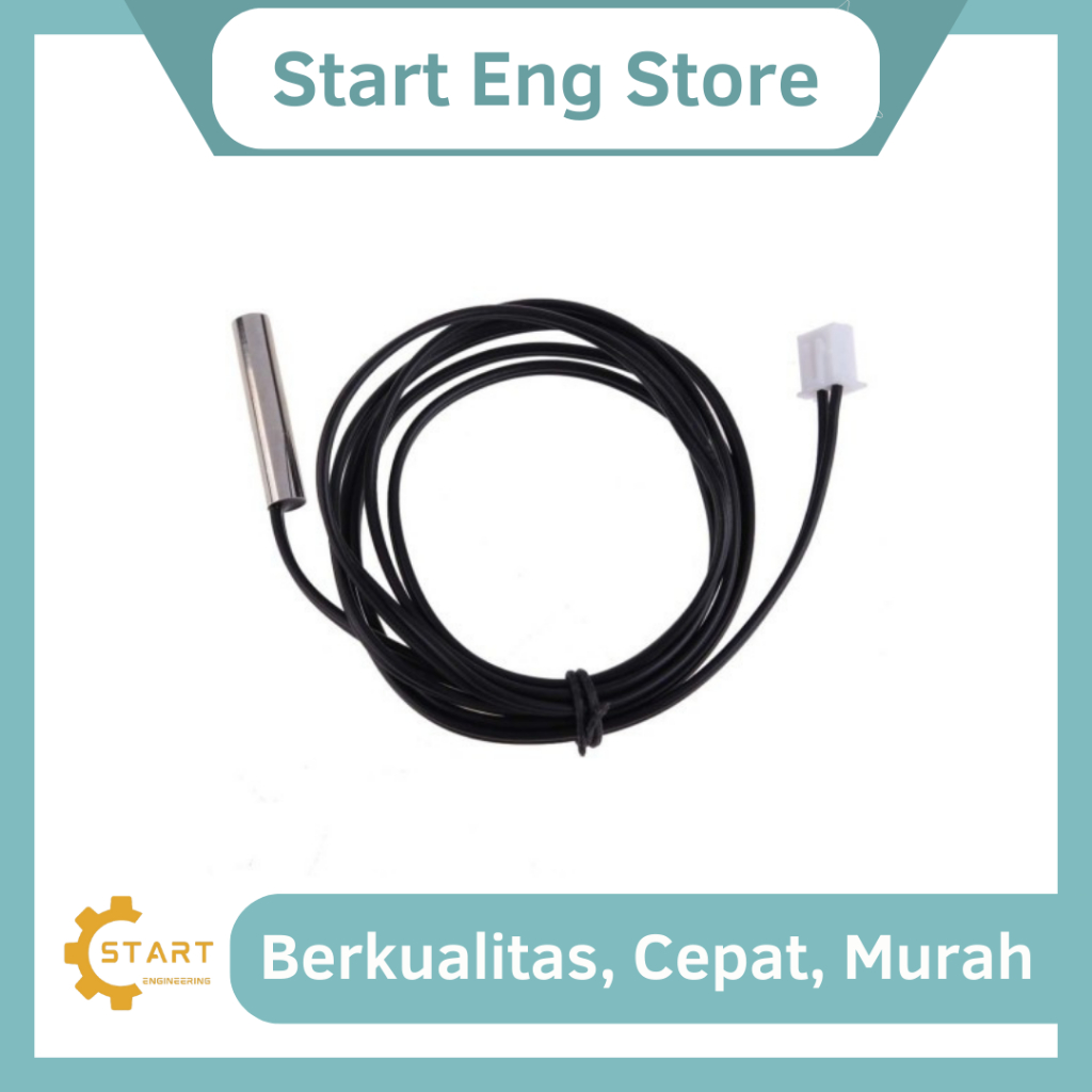 NTC 10K Thermistor Temperature Sensor โพรบกันน้ํา W1209