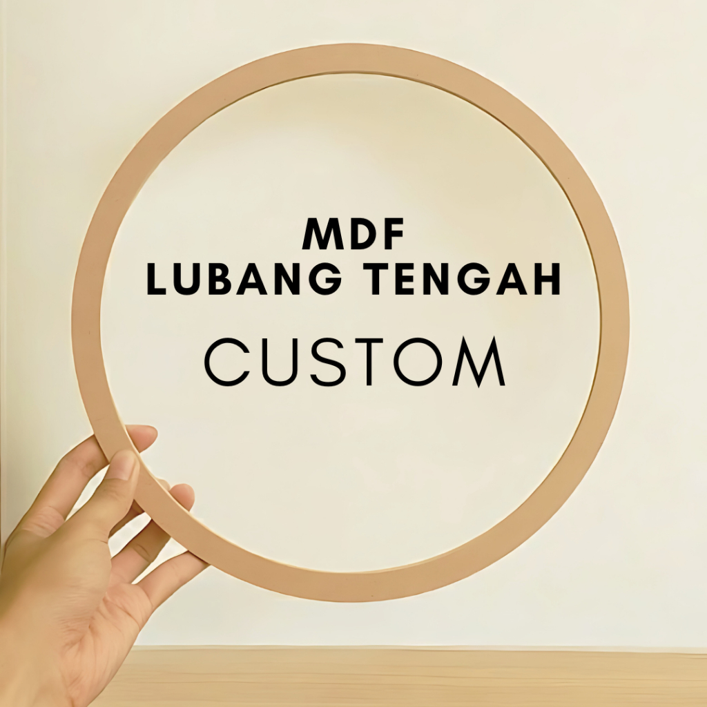 MDF CENTER หลุมสามารถกําหนดเองได้ขนาด [THICK 3.6,9,12MM]