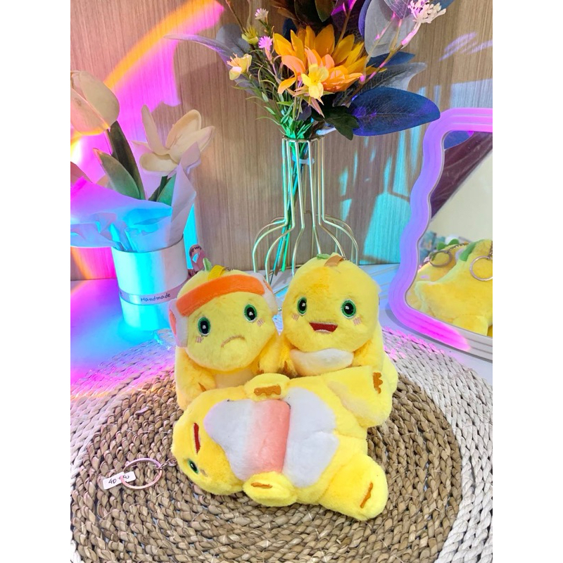 GANTUNGAN [ SAMARINDA ] พวงกุญแจตุ๊กตา Nailong