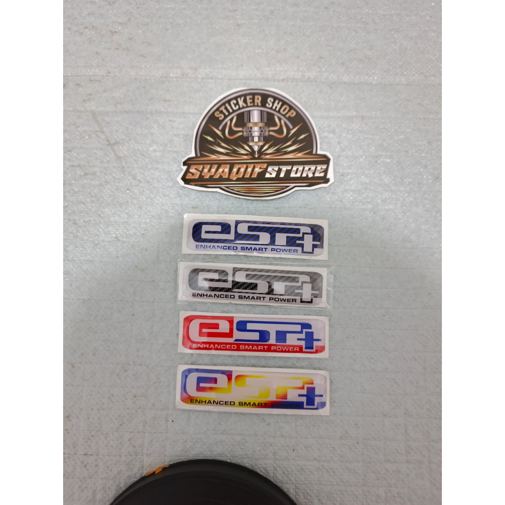 3D EMBOSSED EMBLEM ESP BOX FILTER HONDA BEAT SCOOPY VARIO ETC.