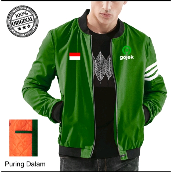 Jakey Gojek 2025 เสื้อแจ็คเก็ต Gojek Ojol ล่าสุด รายการเครื่องบินทิ้งระเบิดพร้อม