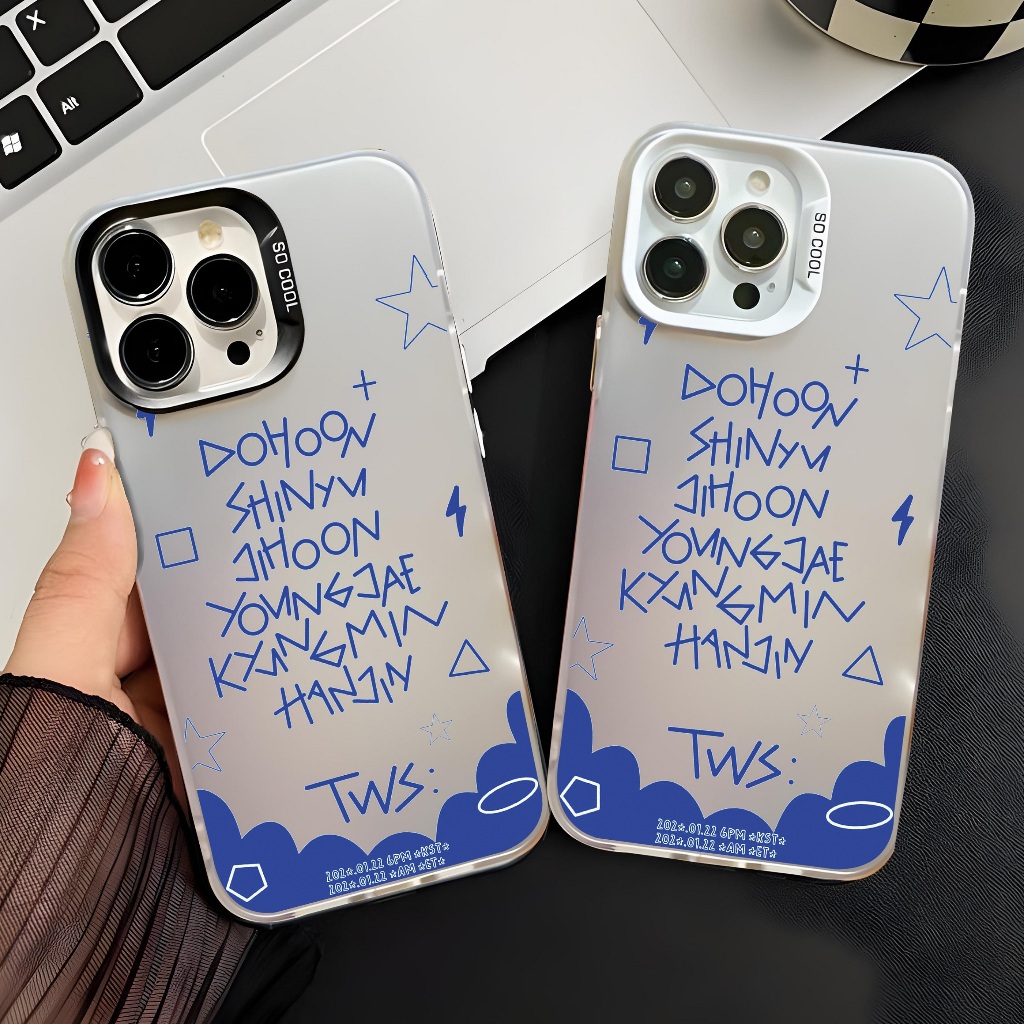 Softcase IMD " Twenty Four Seven With (TWS)" Premium Series OPPO A5s, A7, A11K, A12, A1K, A5 2020, A