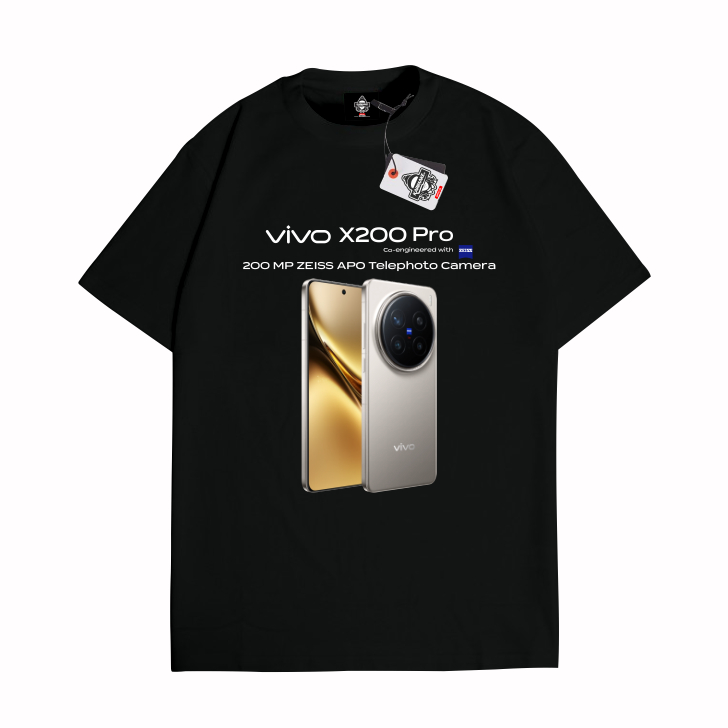 KARIMAKE เสื้อยืด Distro Unisex Gadget ภาพ VIVO X200 Pro Series Handphone