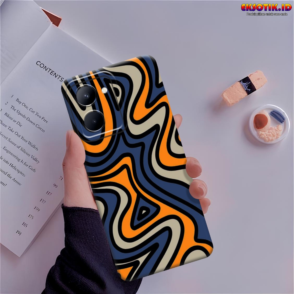 เคสRealme C33 - เคสRealme C33 - เคสแฟชั่น - Realme C33 Silicone - Cool and Cute Motips - Realme C33 