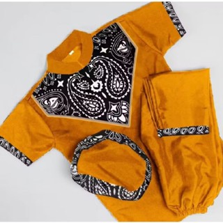 เสื้อผ้ามุสลิมล่าสุดสําหรับเด็กผู้ชาย ฟรีเปซี่/เด็กผู้ชาย ชุ…