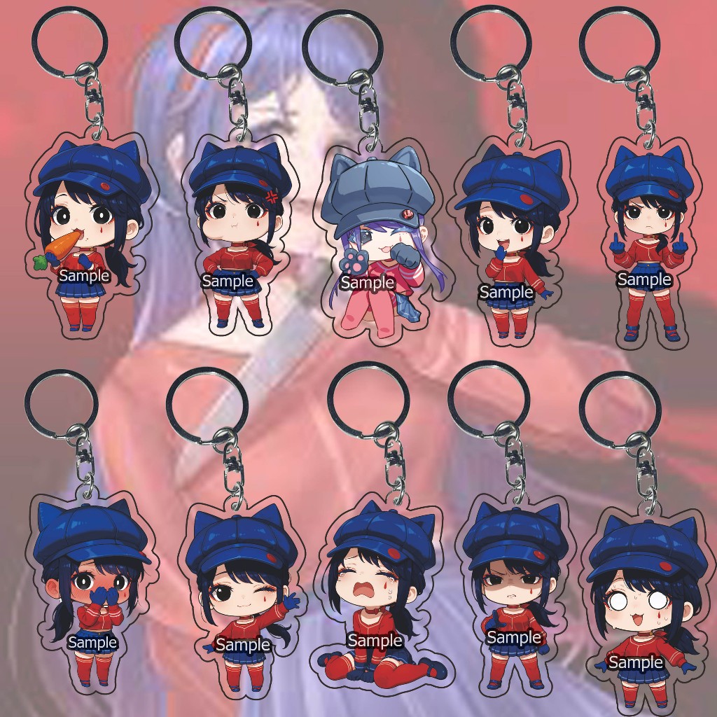 GANTUNGAN Miside Mita พวงกุญแจทั้งหมด - Ganci - พวงกุญแจ - อะนิเมะ - เกม