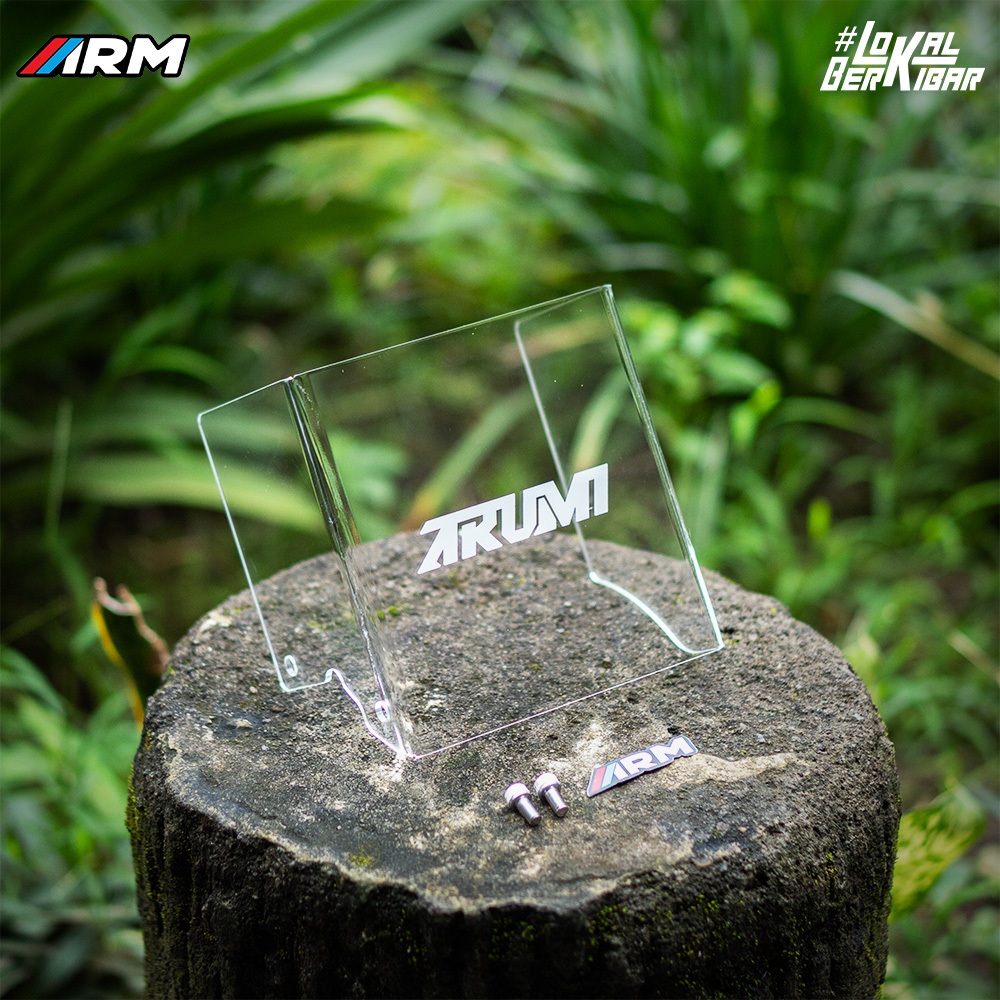 ARM ARUMI TABOKAN CARBON MIO FINO BEAT SCOOPY ACRYLIC