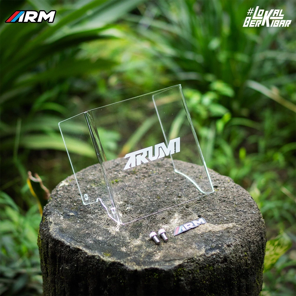 ARM ARUMI TABOKAN CARBON MIO FINO BEAT SCOOPY ACRYLIC