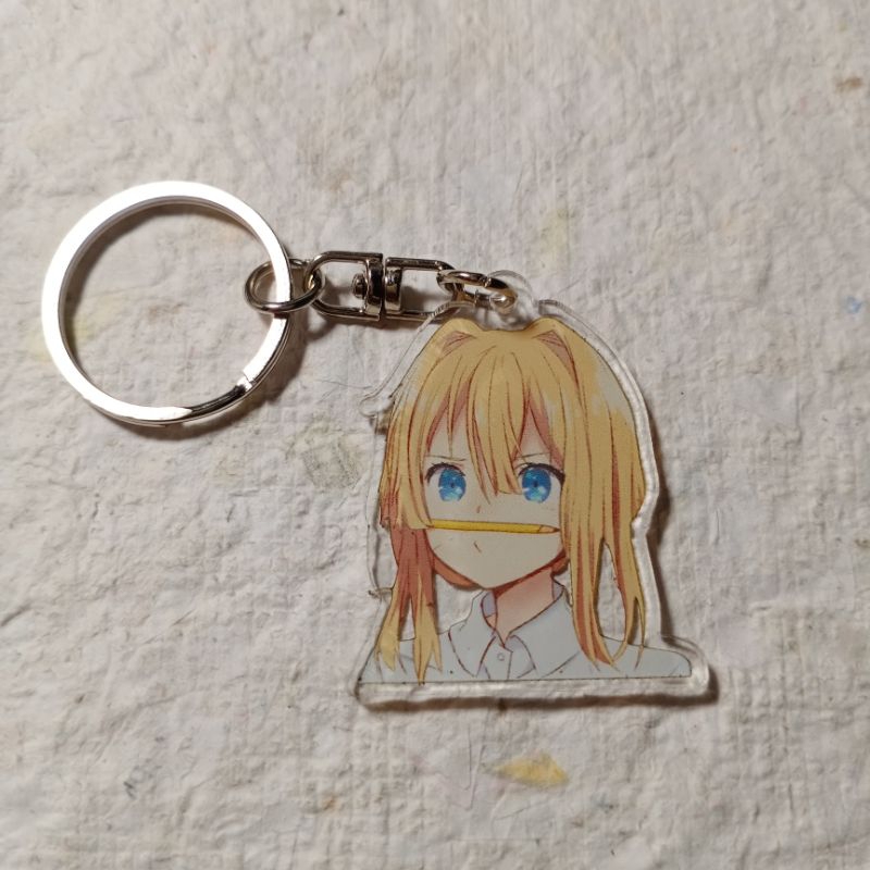 GANTUNGAN Violet Evergarden ganci / Violet Evergarden พวงกุญแจอนิเมะ