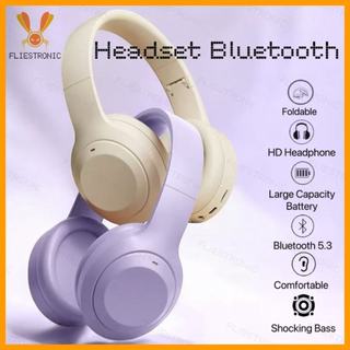 COD FLIESTRONIC L500 Headphone Bluetooth / Headphone wireless / Headphone Nirkabel with Microphone HiFi