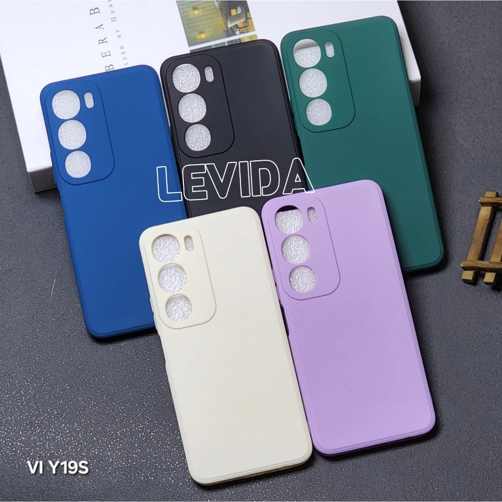 Vivo Y19 Vivo Y19S Vivo Y19S Pro Softcase Macaron Square / Case Square Edge Case Vivo Y19 Vivo Y19S 