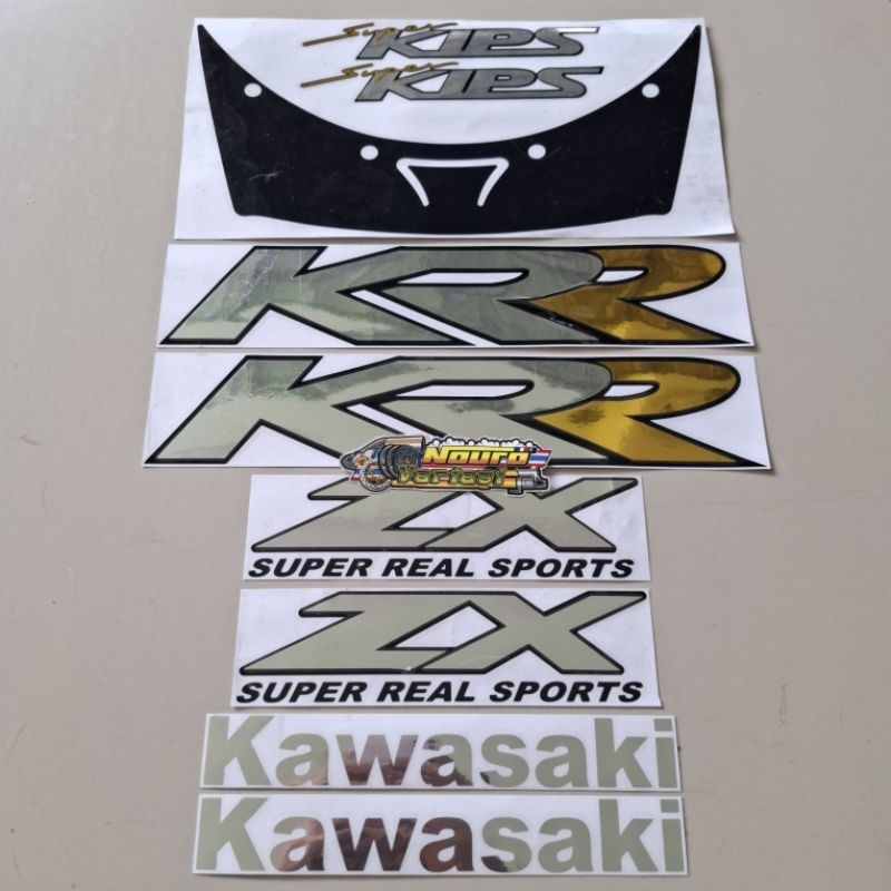 Kawasaki Ninja KRR ZX 150 CBU RR Striping คุณภาพดี