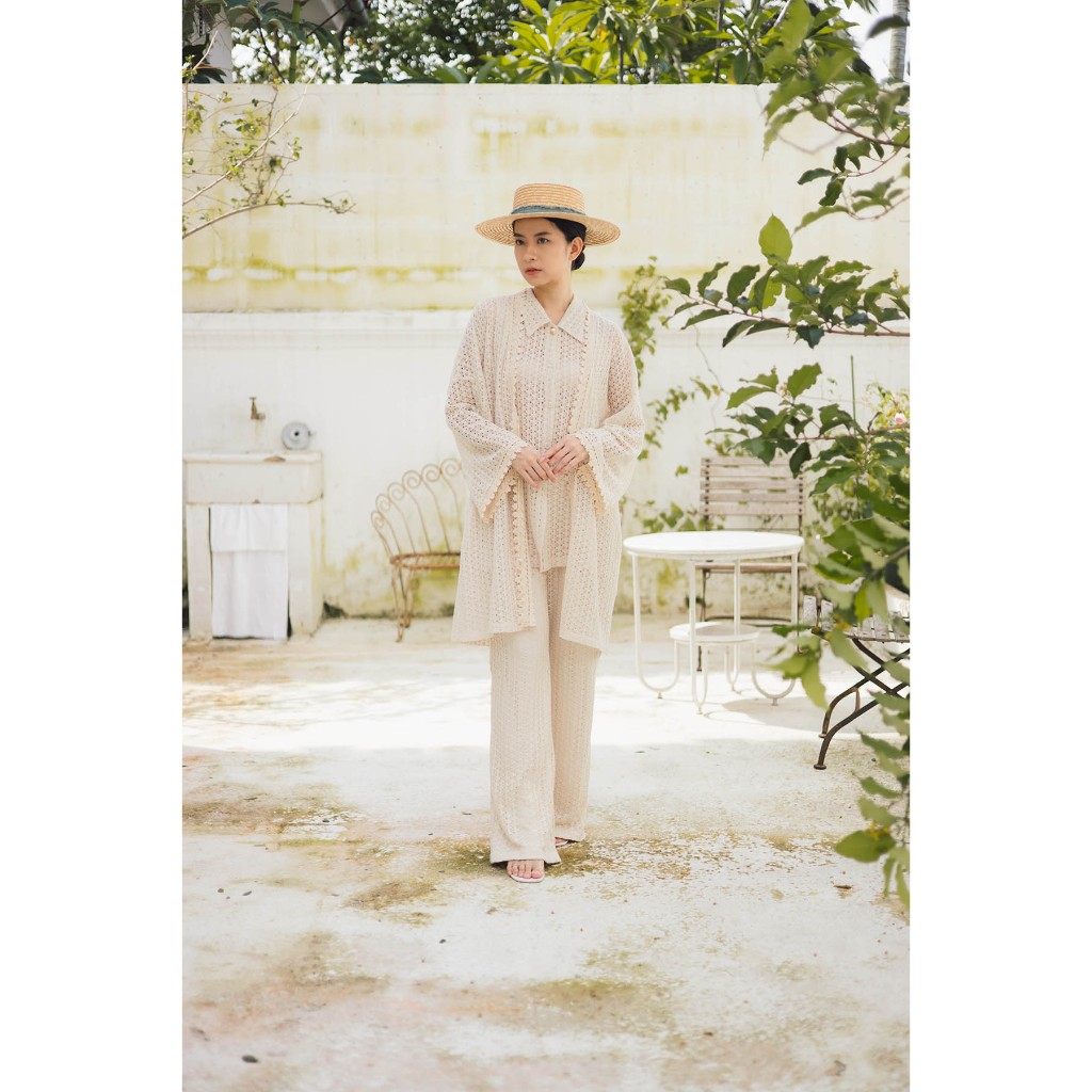 EESOME Marina Crocheted Top กางเกง Outer