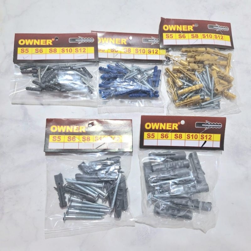 SCREWS + SCREWS FASTENERS 1 ชุด