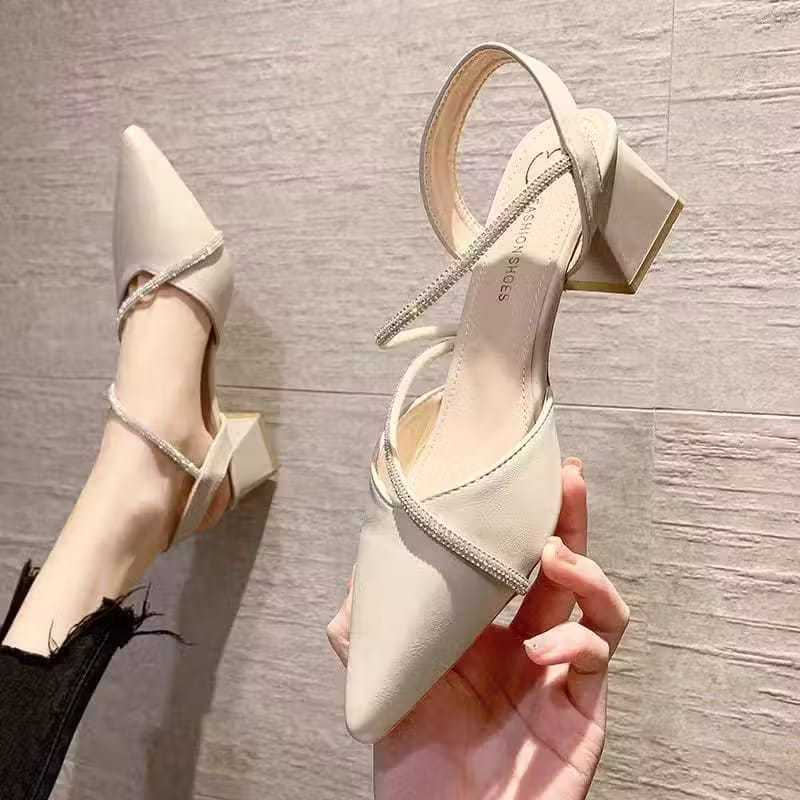 FAVORITE JURAGAN ONLINE - ANNE HEELS ผู้หญิง GRADUATION / PARTY SANDALS MADE OF SYNTHETIC MATERIAL W