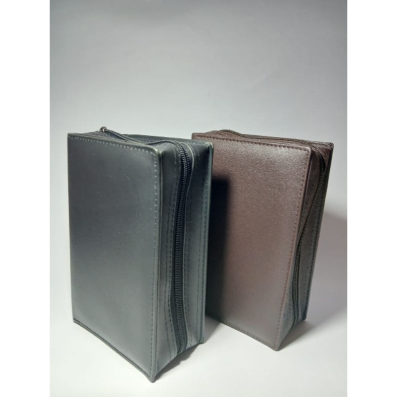 PROMISE AGENDA BAG COVER BOOK/AGENDA/BANK สีดําและสีน้ําตาล