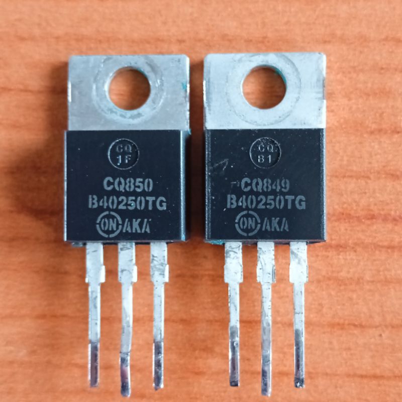 DIODE B40250TG (40A 250V) การกําจัดต้นฉบับผ่านการทดสอบปกติแล้ว