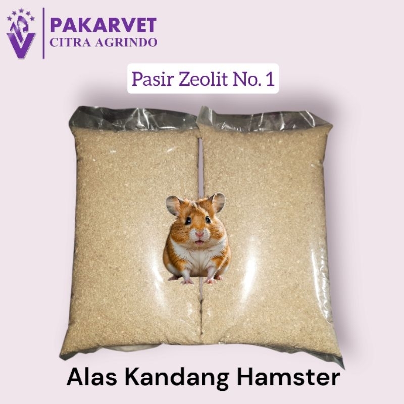Fine Zeolite Sand HAMSTER CAGE BASE, CAT REPACK 1KG