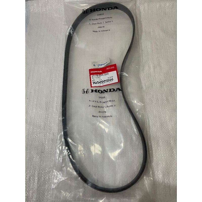 สายพานพัดลม Honda Brio 5PK-1120 (31110-5YA-Z02) แท้ 100% HONDA