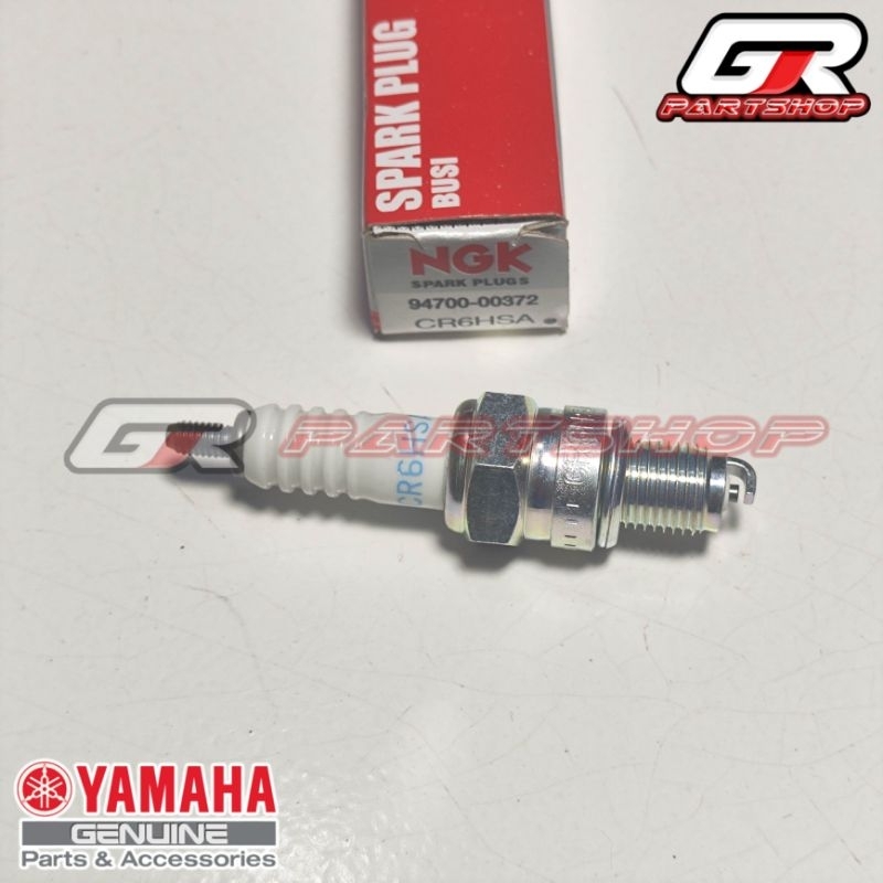 NGK CR6HSA SPARK PLUG MIO M3 SZ SOUL GT FINO XRIDE FREEGO FAZIO FILANO GT FINO MIO J JUPITER Z1 ORIG