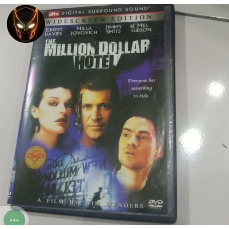 DVD-9 Original Million Dollar Hotel Feat Mel Gibson