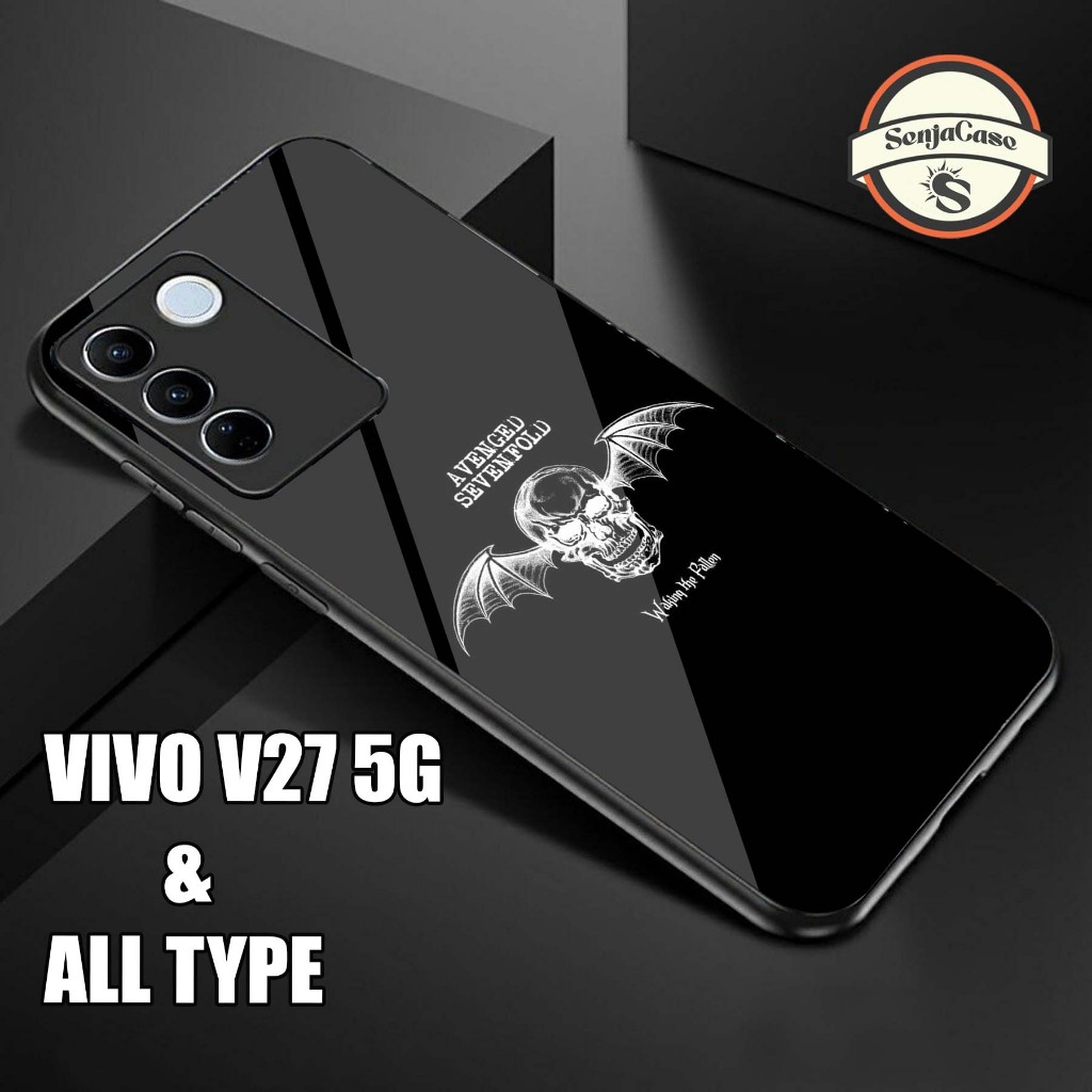 HP SENJACASE SOFTCASE GLASS ALL TYPE V1V0 V27 5G/V27E/V29E/V29 5G/V17/V19/Y100/Y19/V11/Y83/Y71/Y81/Y