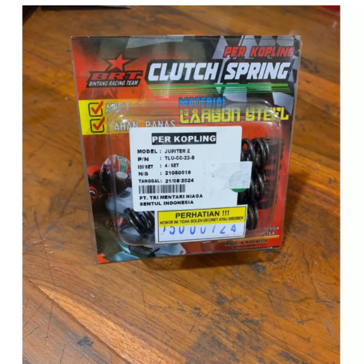 คลัทช์ SPRING CLUTCH BRT RACING JUPITER Z / OLD VEGA / FIZ R - BRC OLSHOP