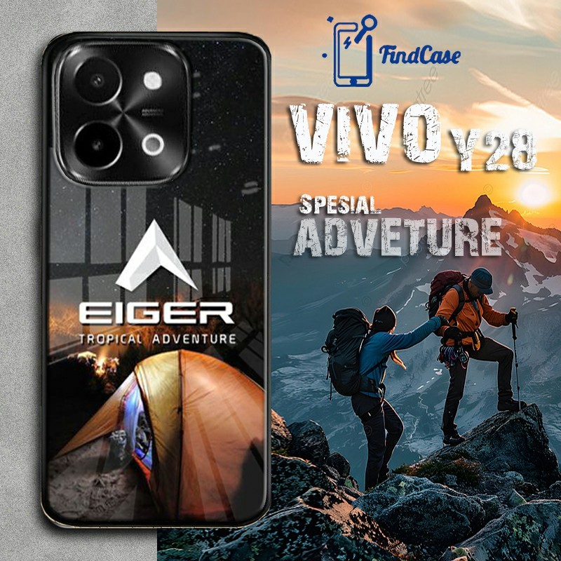 HP Softcase Glass Motif FIND CASE - VIVO Y28 4G - เคส VIVO Y28 4G ล่าสุด - เคสโทรศัพท์ VIVO Y28 4G -