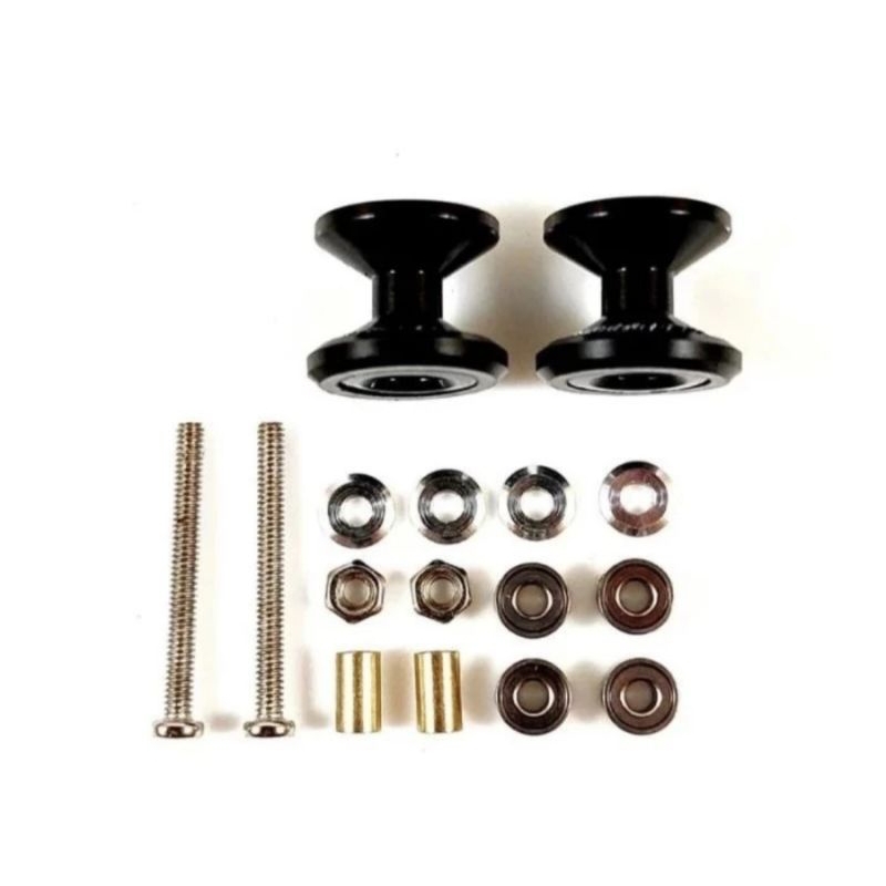 REP TAMIYA 15398 ลูกกลิ้งอลูมิเนียมคู่ [ 13-12MM ]
