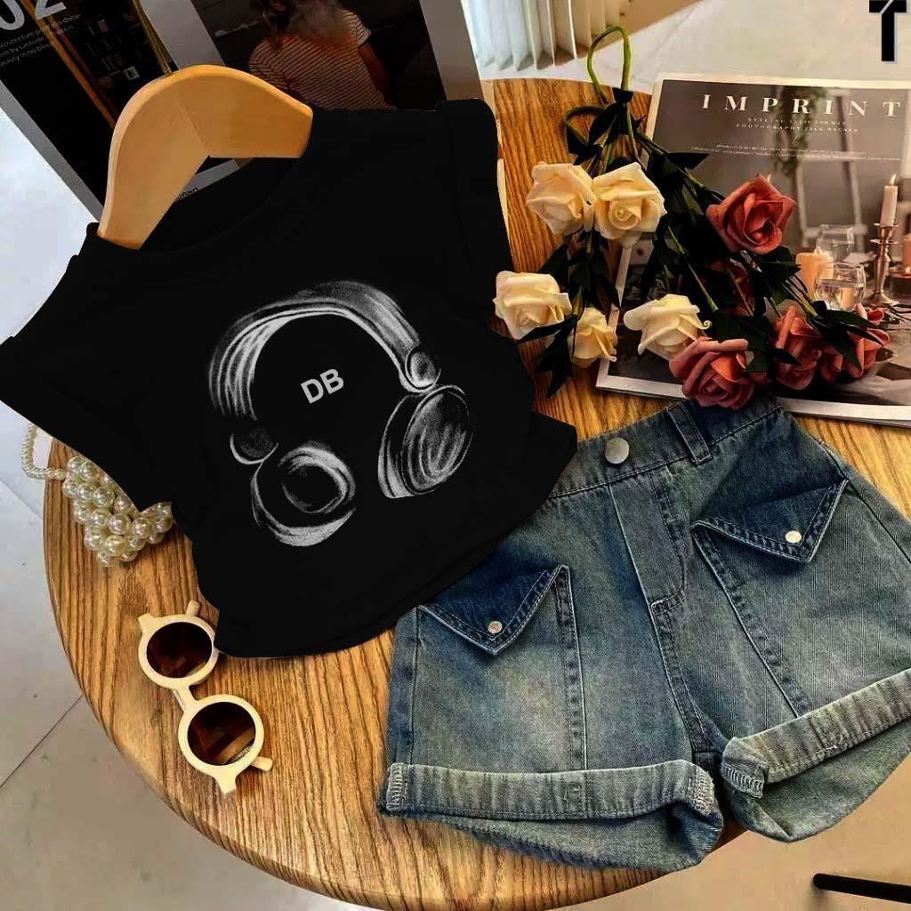 RR- ชุดเด็กผู้หญิงล่าสุดสําหรับอายุ 1-5 ปี - รุ่น wn aipod db