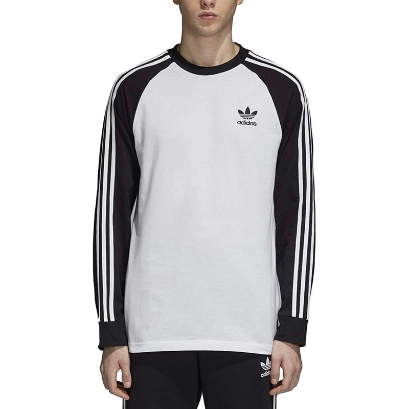 เสื้อยืด Adidas 3 Stripes แขนยาว / เสื้อยืดแขนยาว Adidas