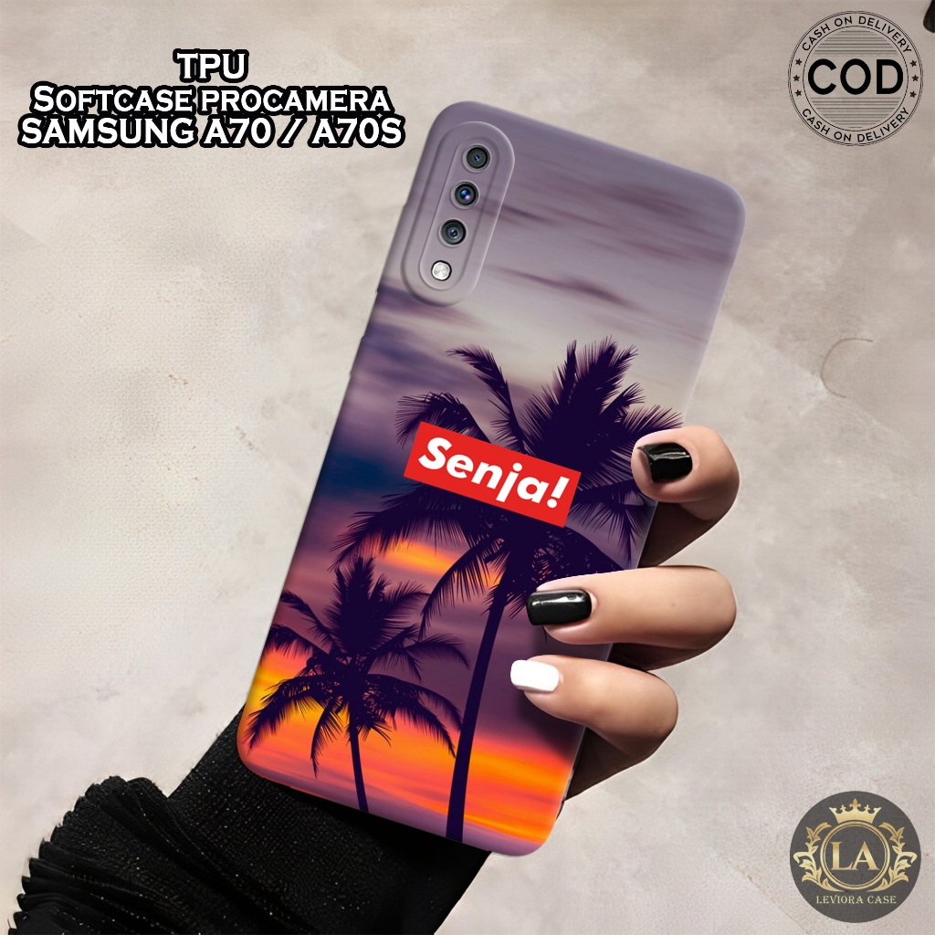เคส HP Samsung A70 / A70s ใหม่ล่าสุด - เคส Leviora - เคส Senja Fashion - Samsung A70 / A70s Softcase
